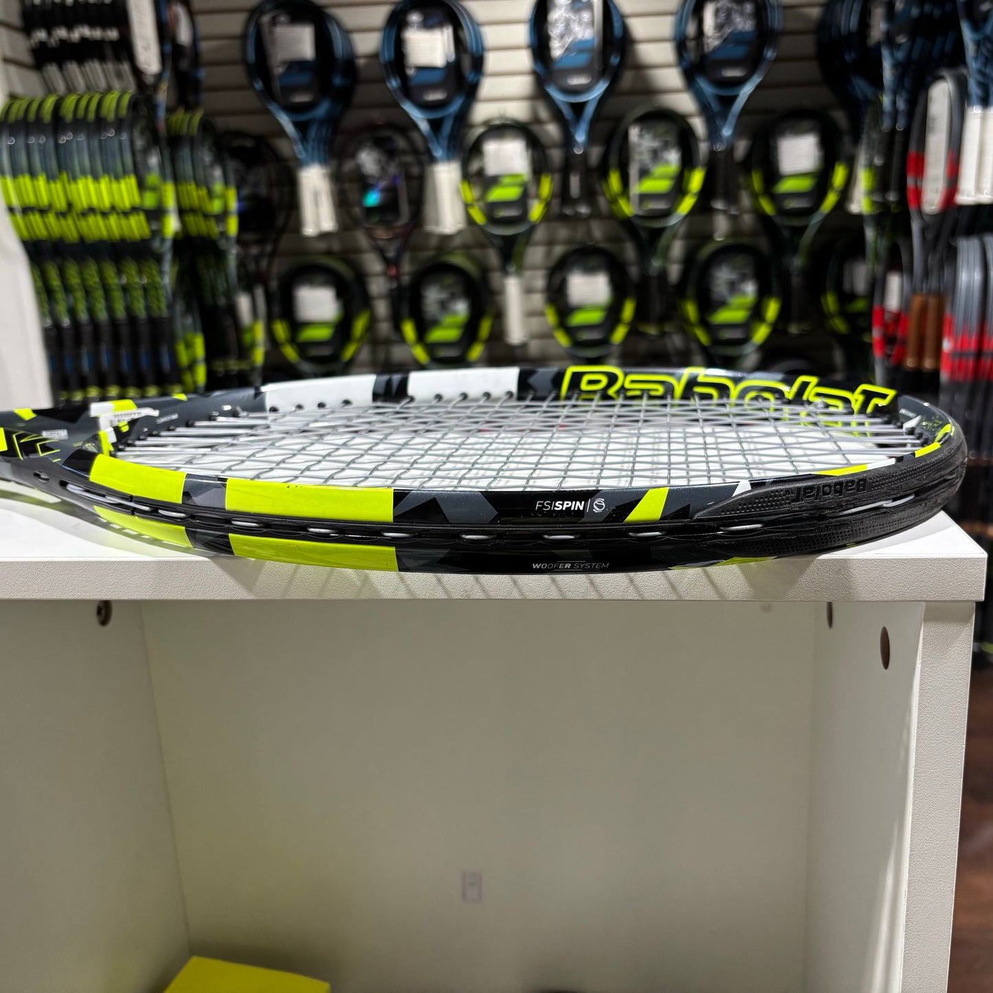 Babolat Pure Aero Plus gripsize 4 3/8 (Condition 8/10) 0826-3