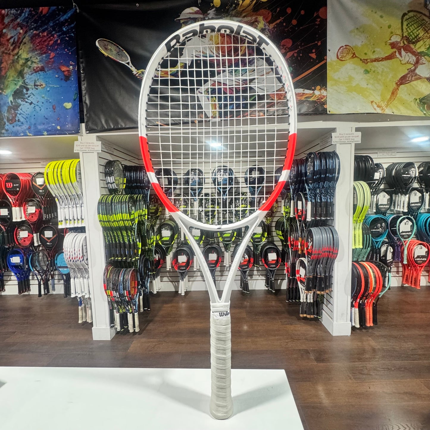Babolat Pure Strike 100 16x19 gripsize 4 3/8 (Condition 8/10) 0501-3