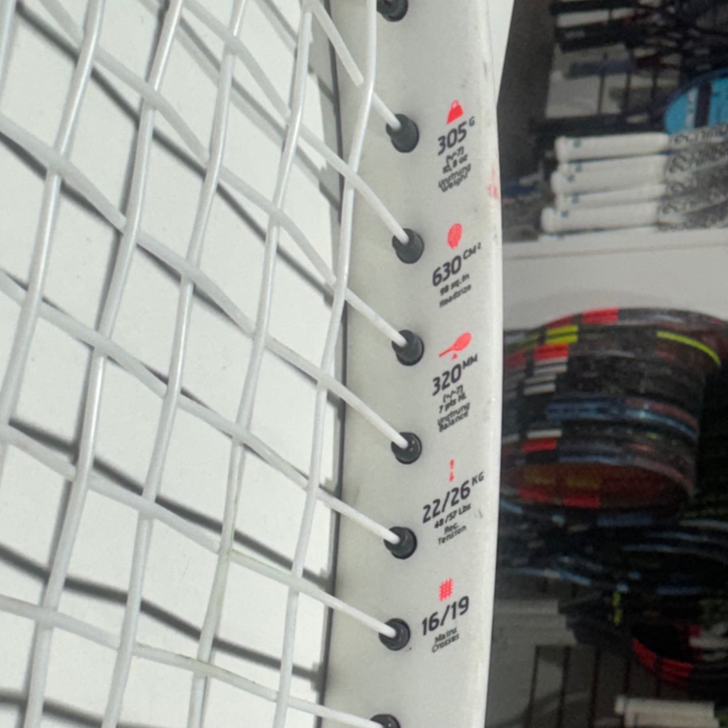 Babolat Pure Strike 98 16x19 gripsize 4 3/8 (Condition 8/10) 0501-2