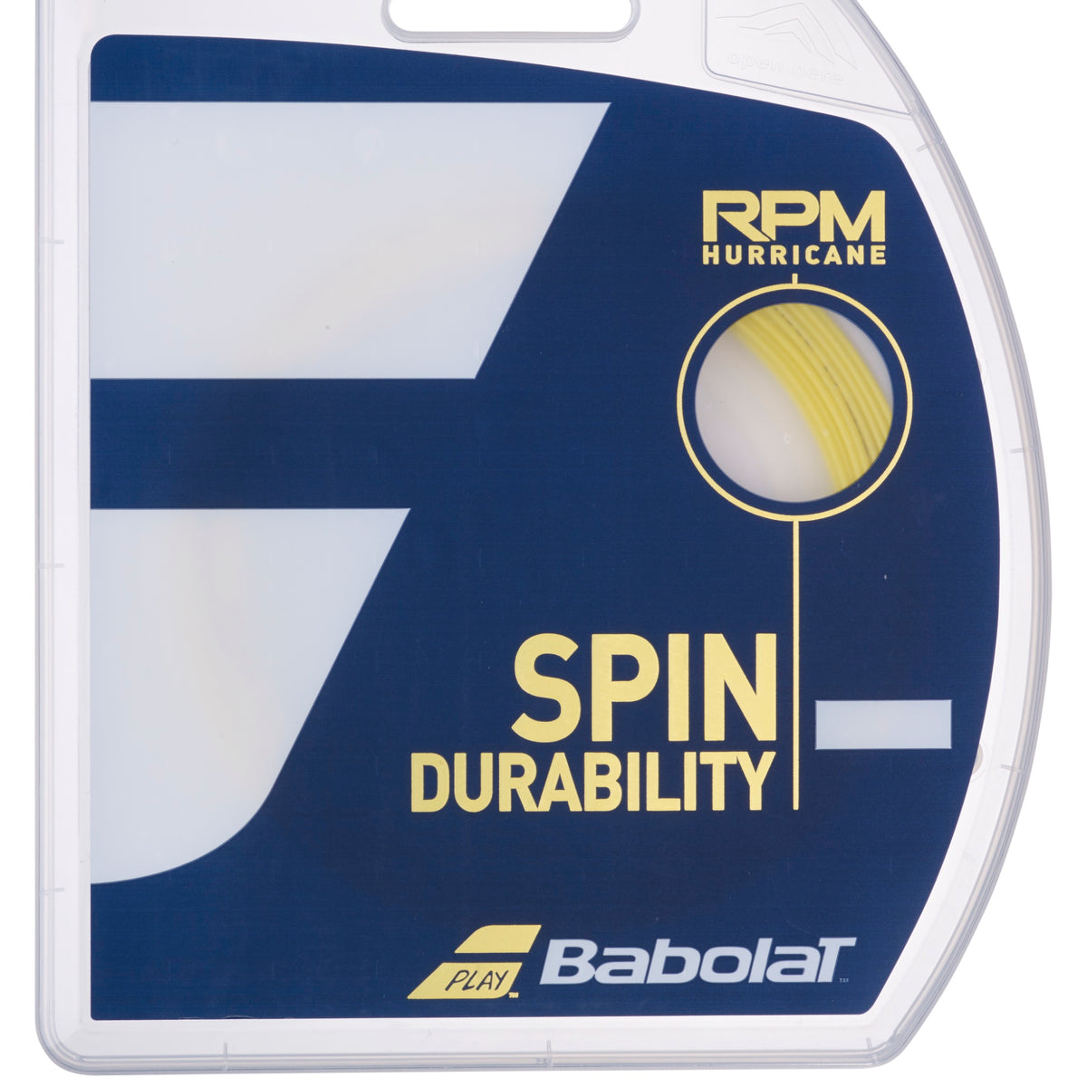 Temp Rigid Rpm Yellow Babolat RPM Hurricane Yellow Tennis String – Racquetstore.com