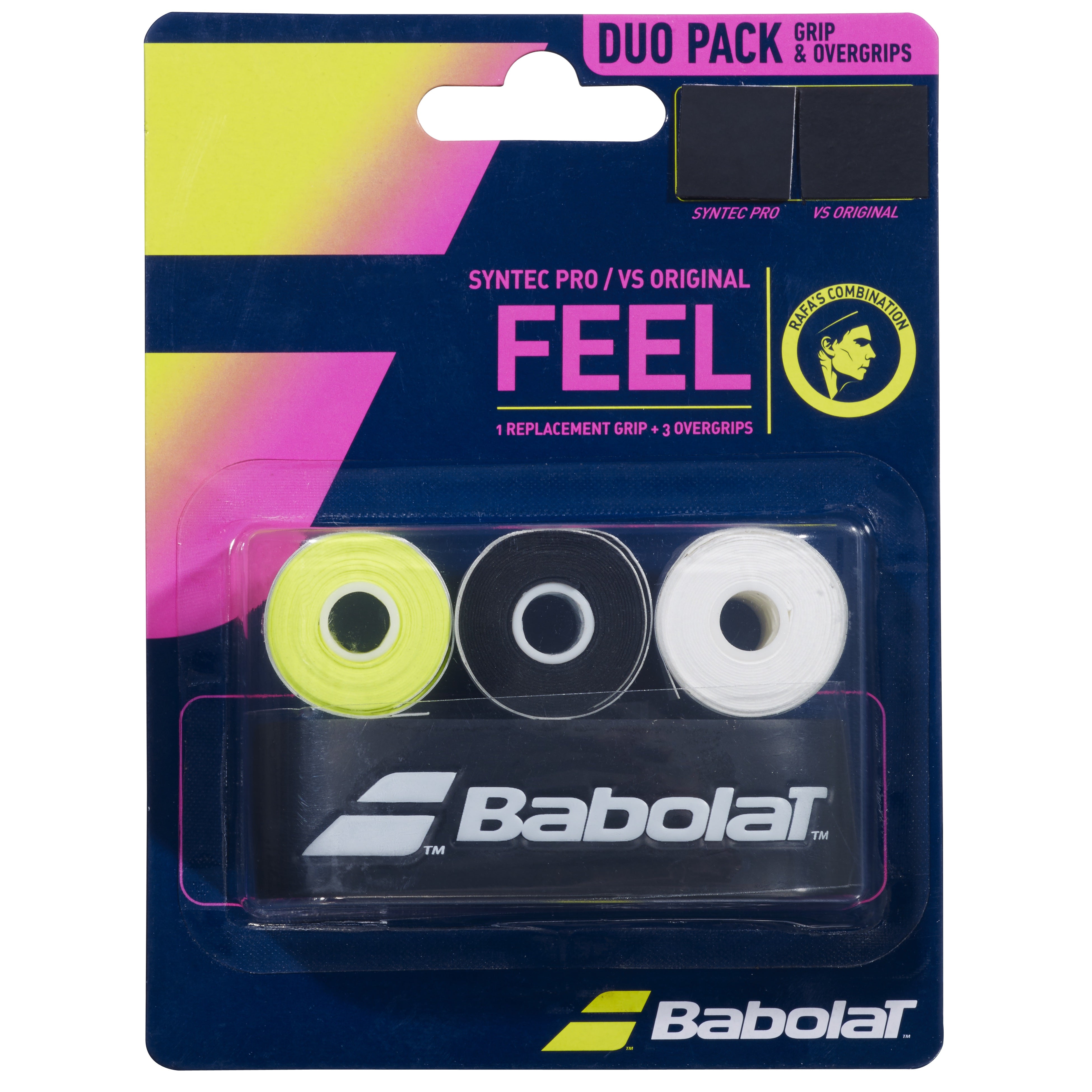 Babolat Syntec Pro + VS Original Overgrips Combo – Racquetstore.com