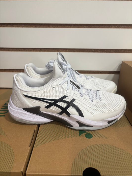 Asics Court FF 3 men's tennis shoes 370-100 size 9 (condition 9.5/10)