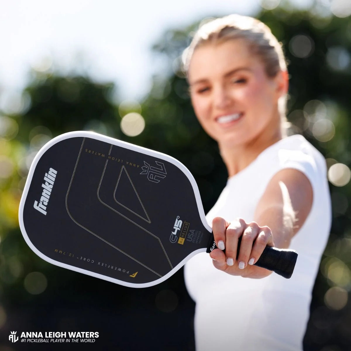 Franklin Anna Leigh Waters Signature C45 Pickleball Paddle - 16mm