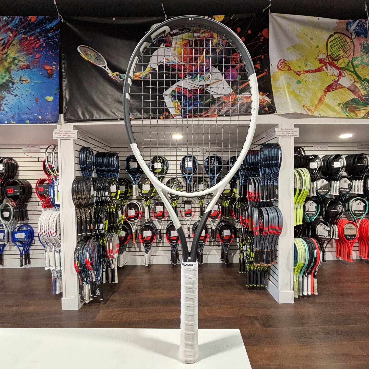 Head Auxetic 2 Speed MP gripsize 4 1/4 (Condition 9/10) 0204-3