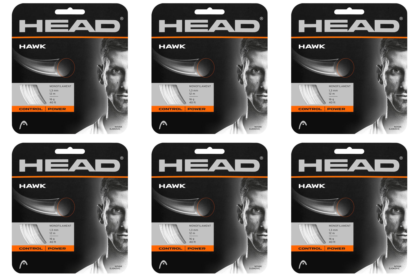 Head Hawk White Tennis String