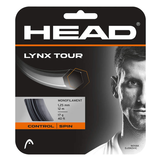 Head Lynx Tour Tennis String - Black