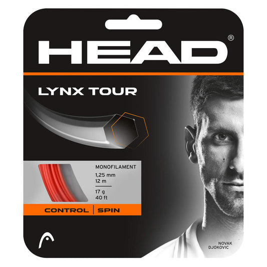 Head Lynx Tour Tennis String - Orange
