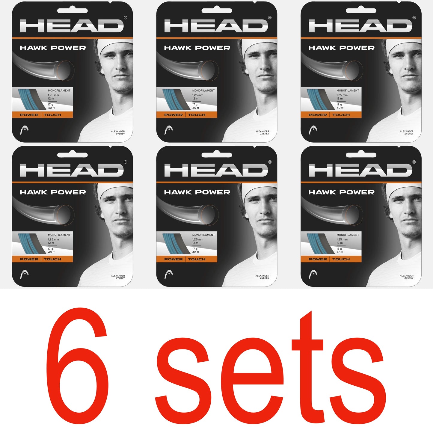 Head Hawk Power Tennis String - VuTennis.com