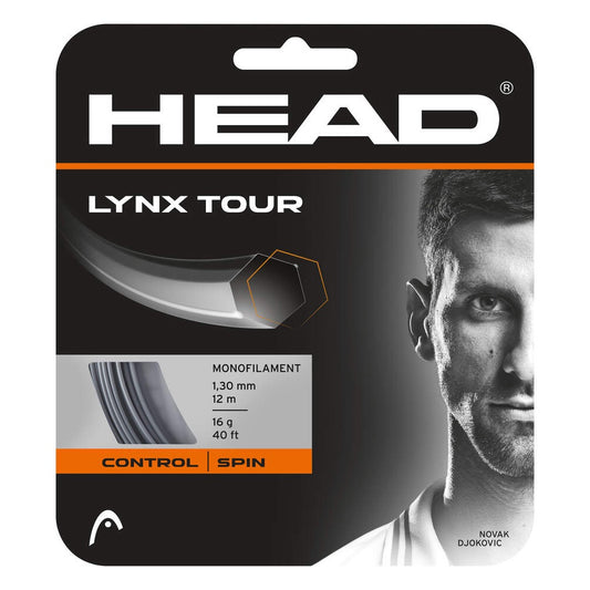 Head Lynx Tour Tennis String - Grey