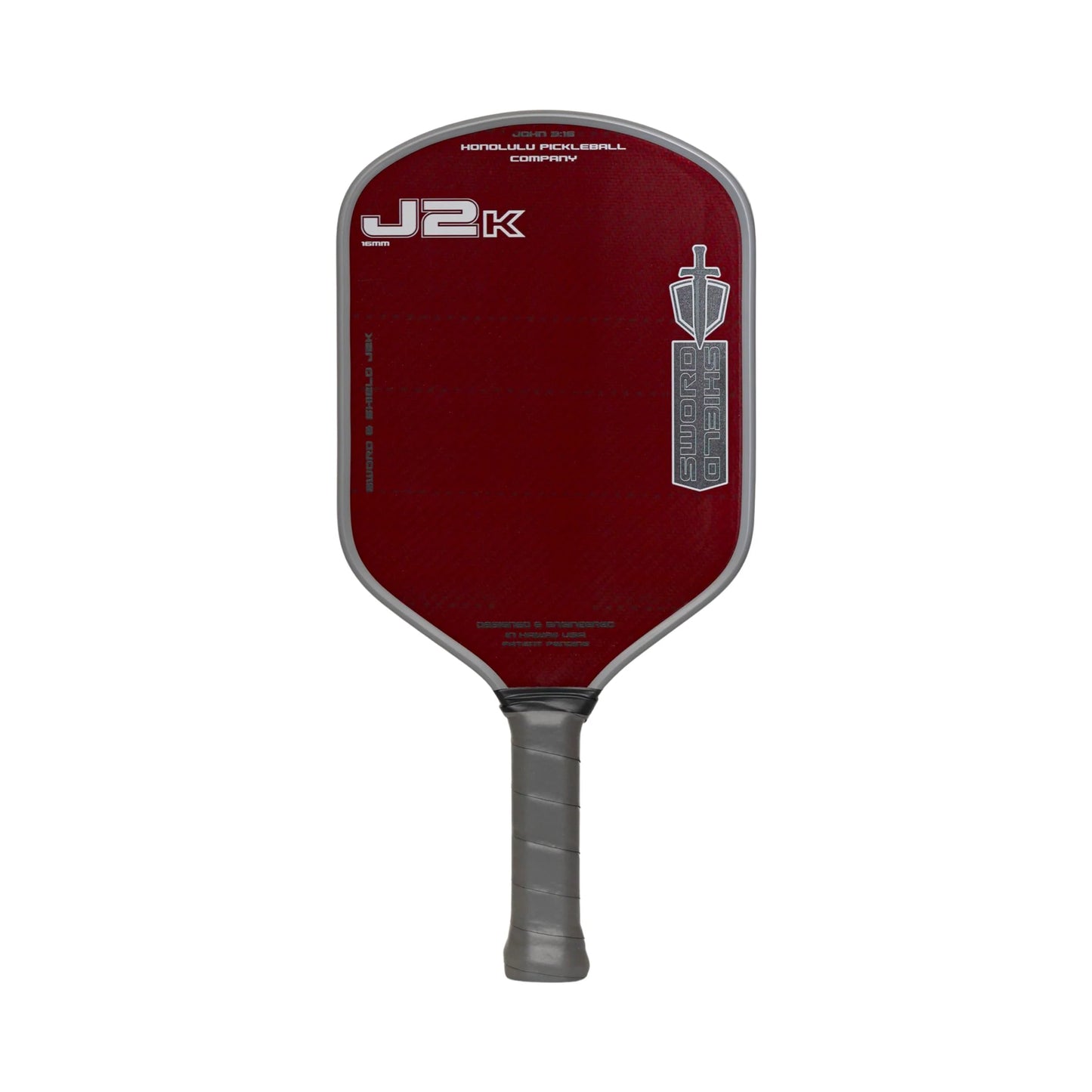 Honolulu Sword & Shield J2K Pickleball Paddle