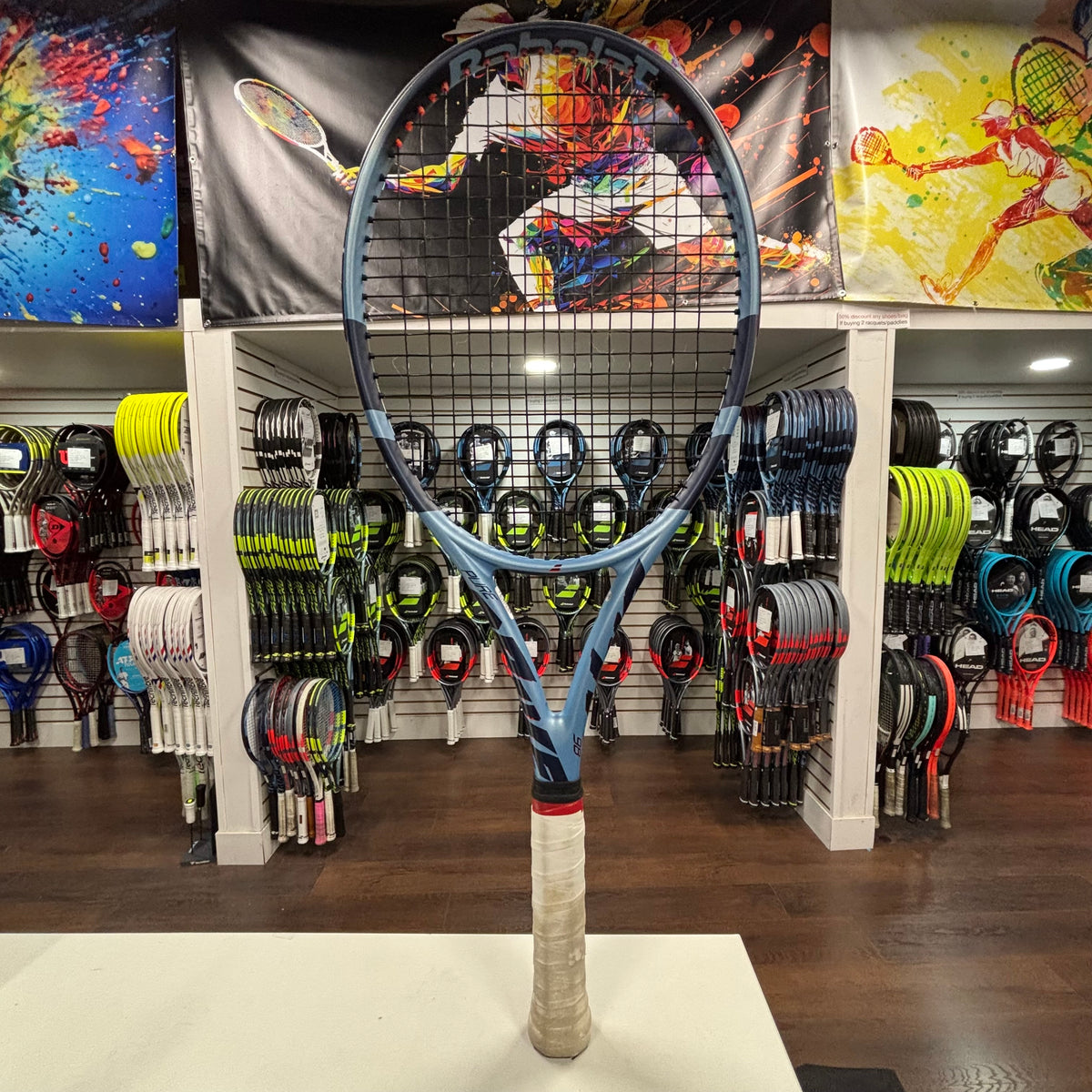 Babolat Pure Drive 98 gripsize 4 3/8 (Condition 9/10) 1001-2