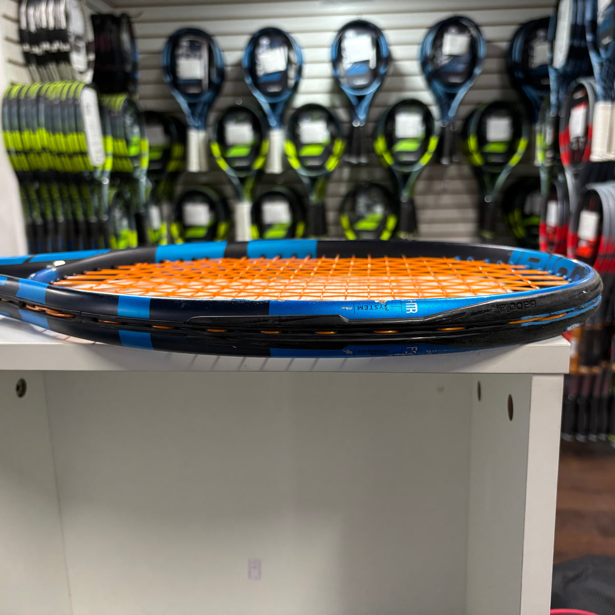Babolat Pure Drive gripsize 4 1/8 (Condition 6/10) 1001-3