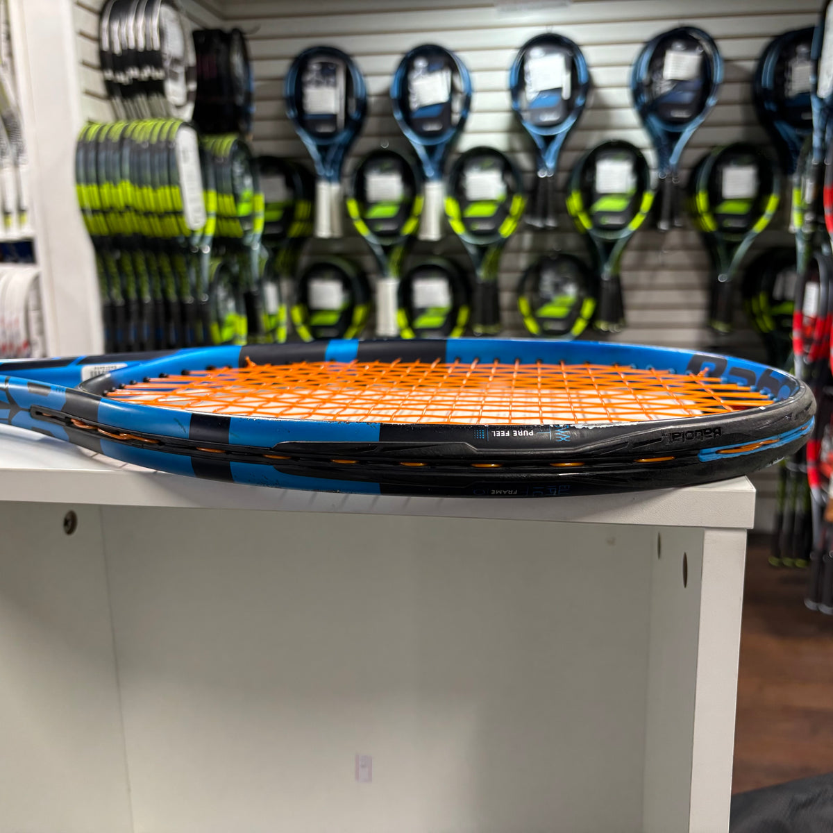 Babolat Pure Drive gripsize 4 1/8 (Condition 6/10) 1001-3