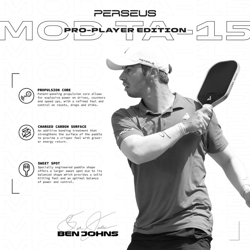 Joola Perseus Pro Player Mod TA-15 14mm Pickleball Paddle