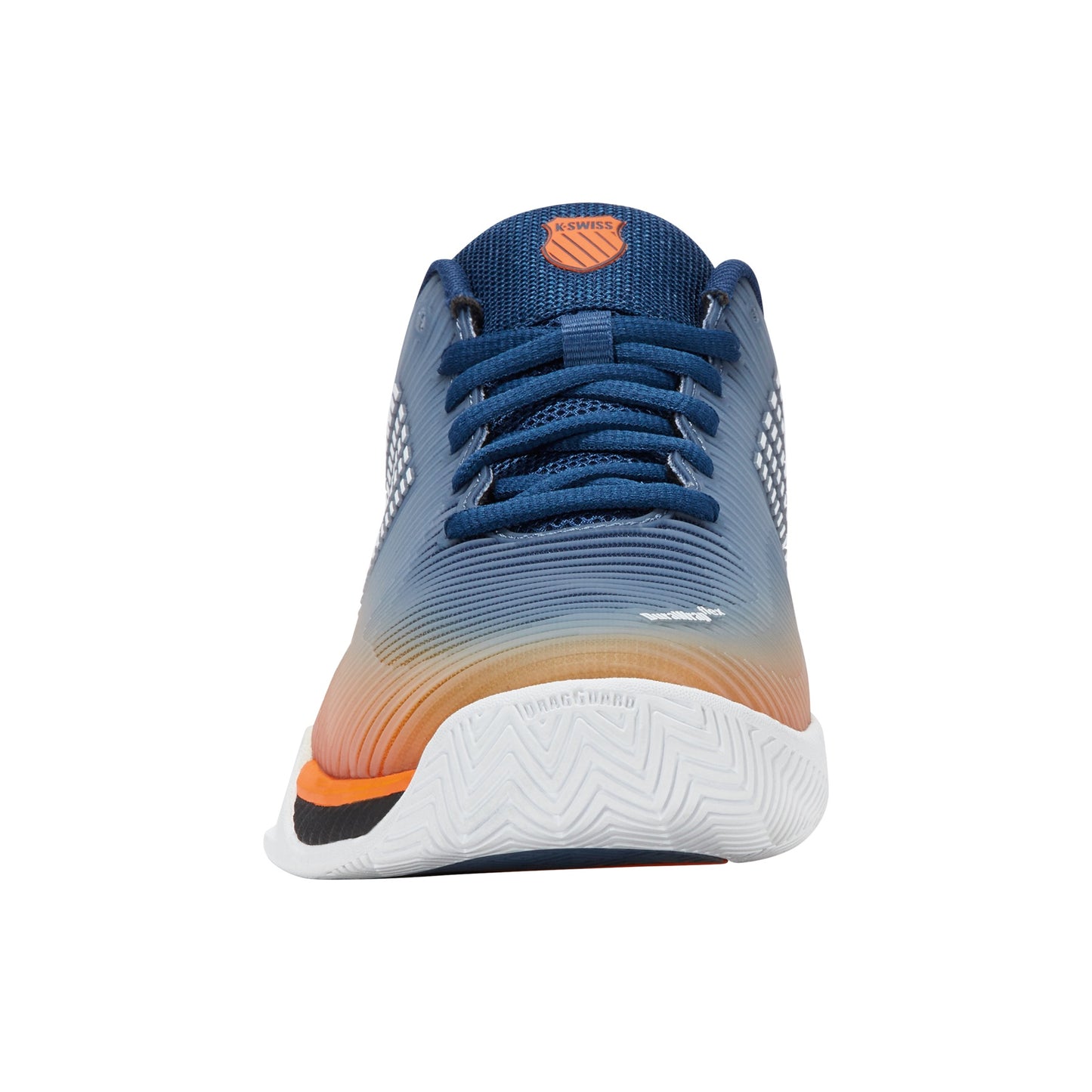 K-Swiss Hypercourt Express 2 Men's tennis shoes - Blue/Orange/Black 6613-407