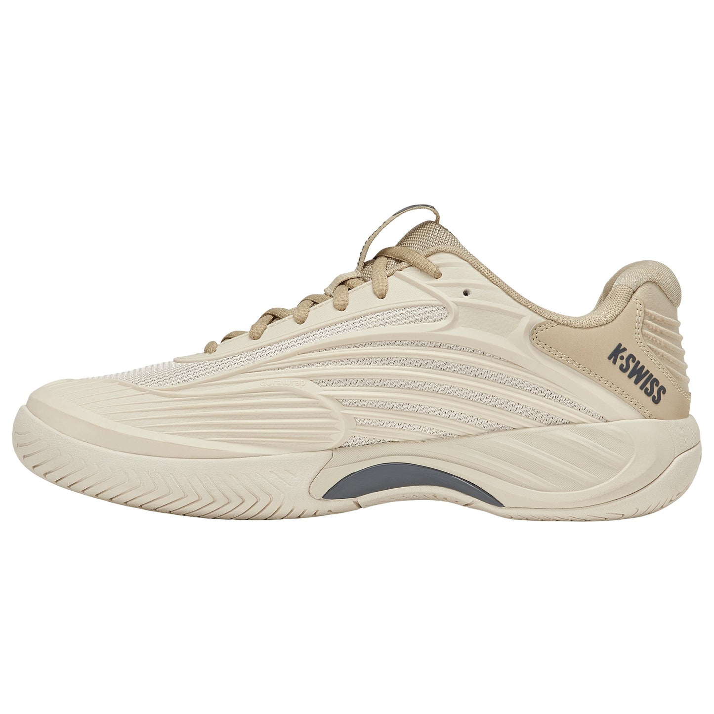 K-Swiss Hypercourt Express 3 Men's tennis shoes - Gray/Khaki 4603-081