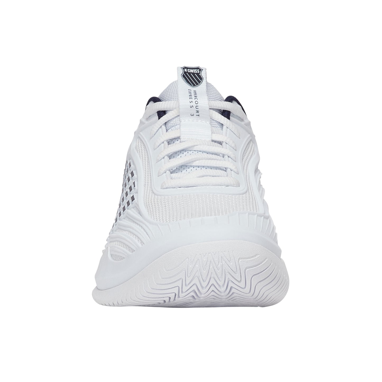 K-Swiss Hypercourt Express 3 Wide Men's tennis shoes - White/Peacoat 4605-161