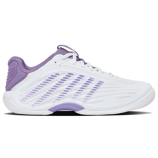 K-Swiss Hypercourt Express 3 Women's tennis shoes - White/Purple 4603-160