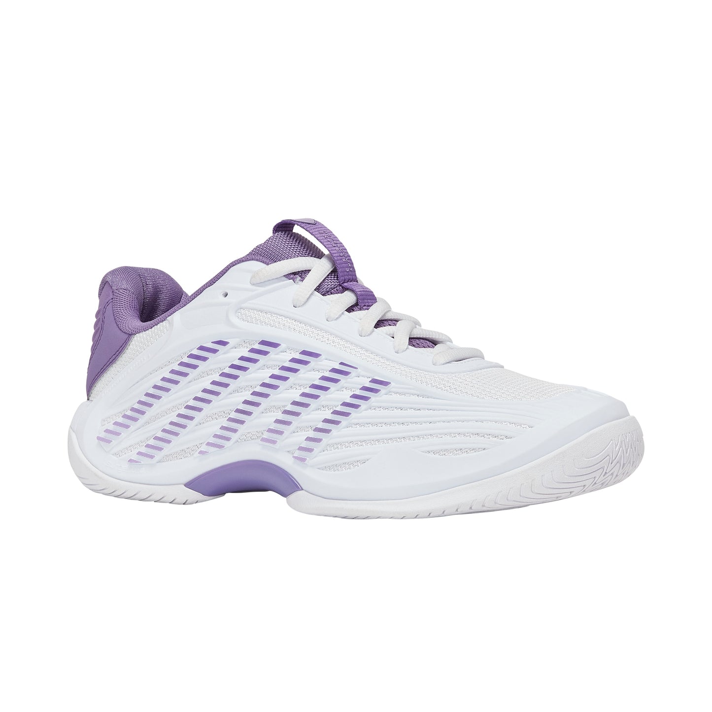 K-Swiss Hypercourt Express 3 Women's tennis shoes - White/Purple 4603-160