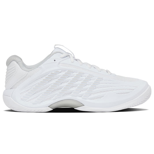 K-Swiss Hypercourt Express 3 Women's tennis shoes - White/Silver 4603-162