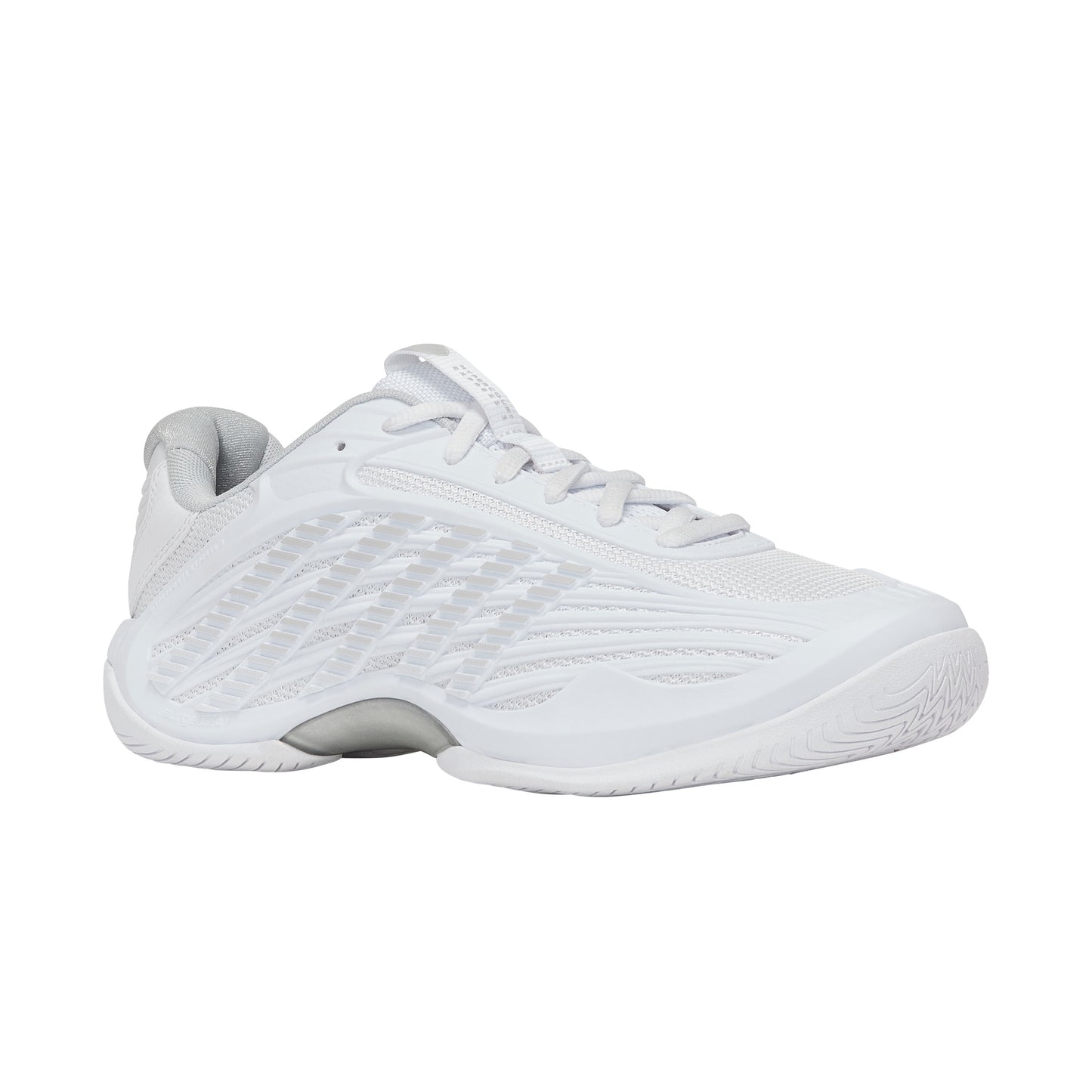 K-Swiss Hypercourt Express 3 Women's tennis shoes - White/Silver 4603-162