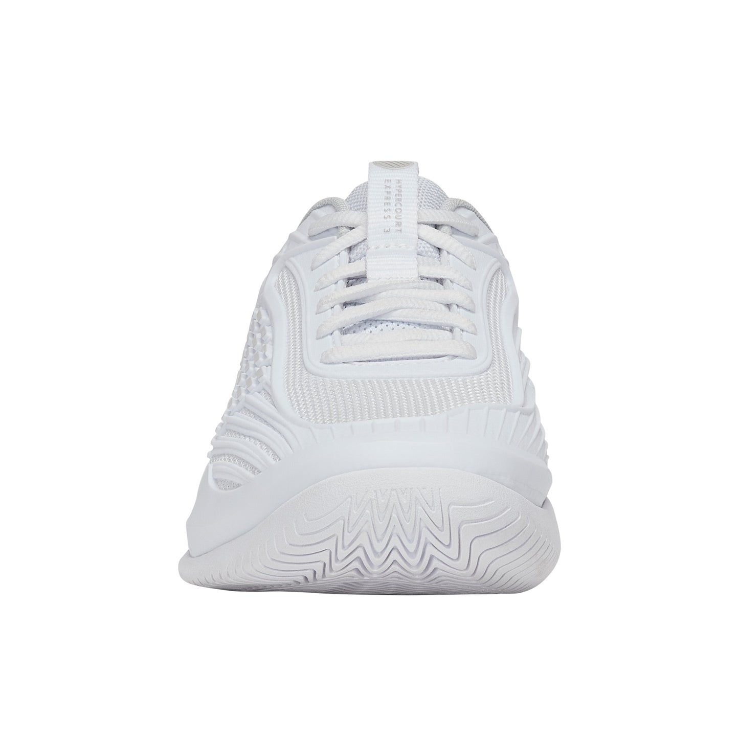 K-Swiss Hypercourt Express 3 Women's tennis shoes - White/Silver 4603-162