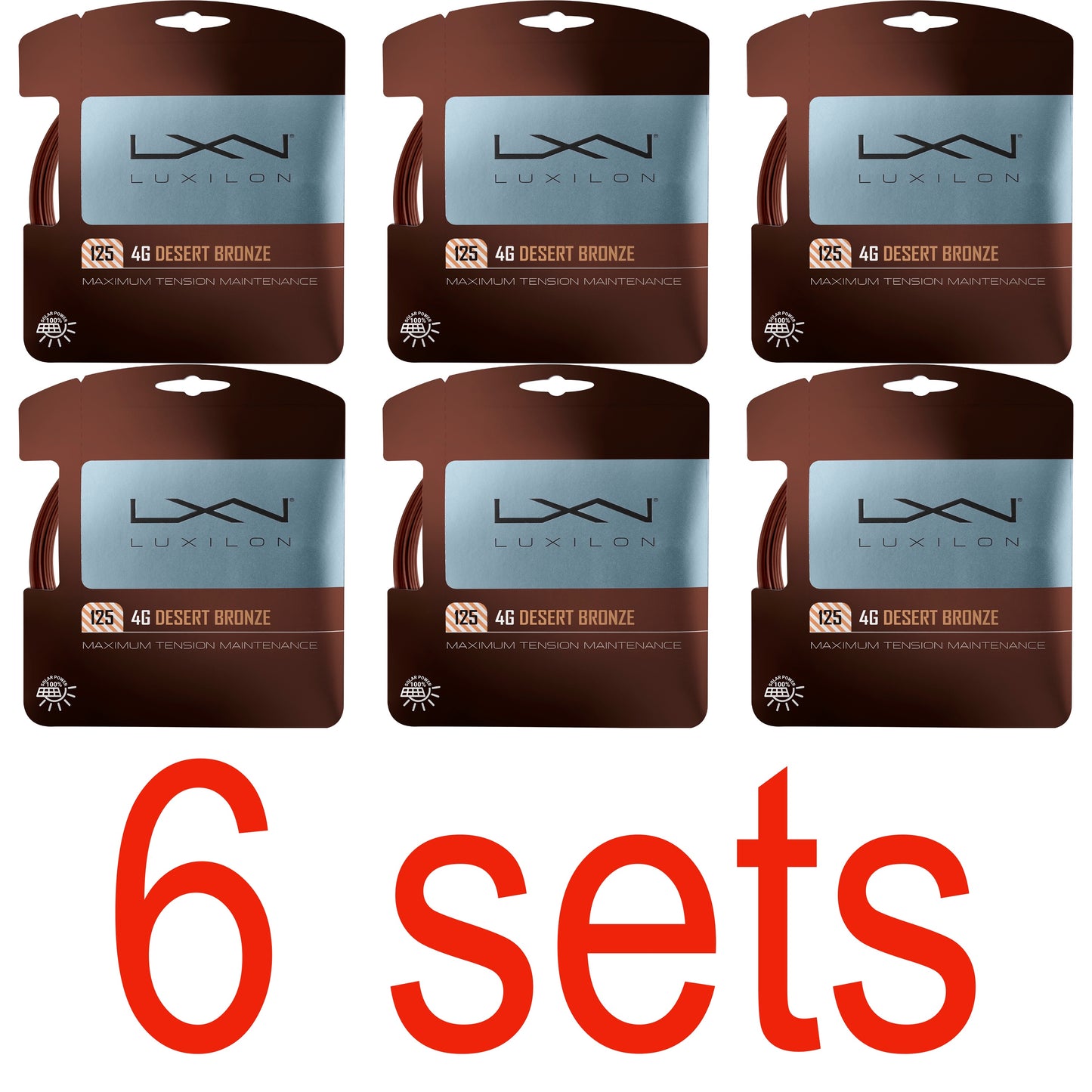 Luxilon 4G Bronze Tennis String