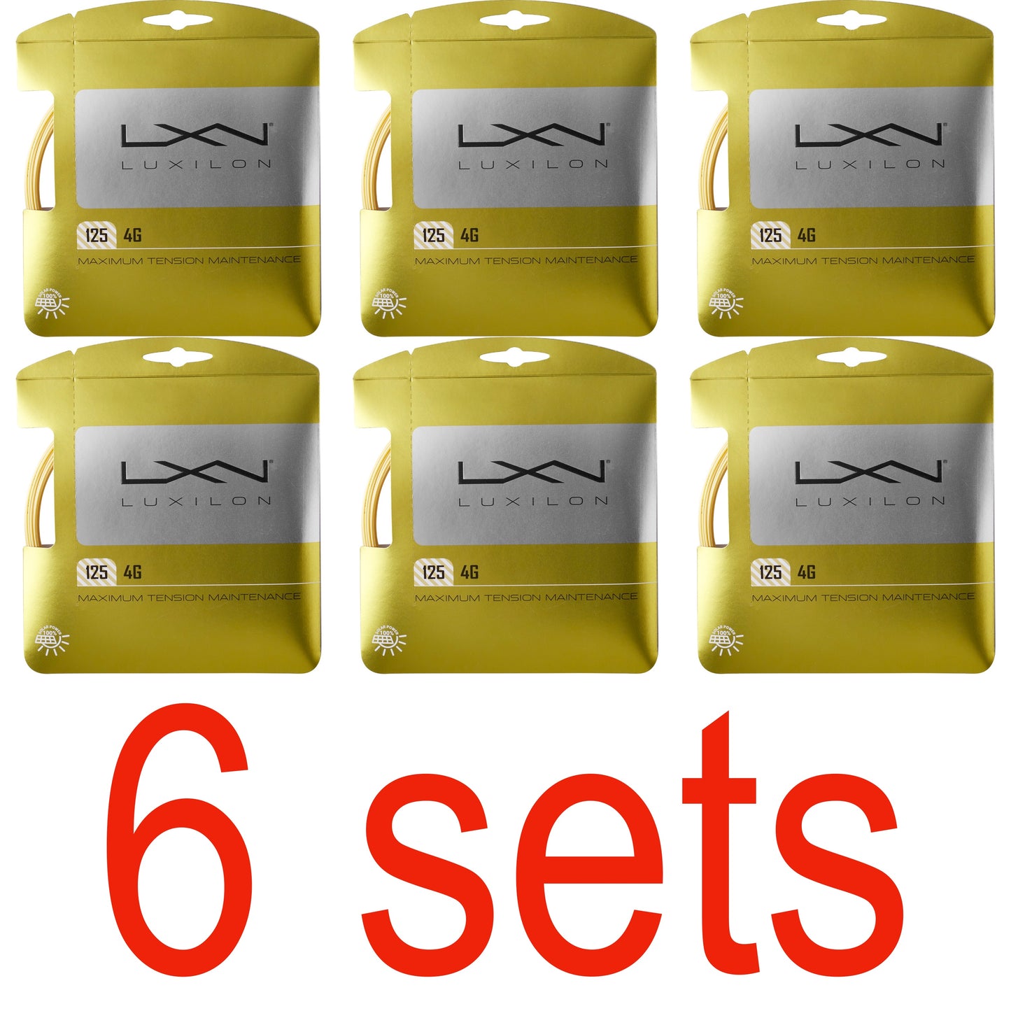 Luxilon 4G Gold Tennis String
