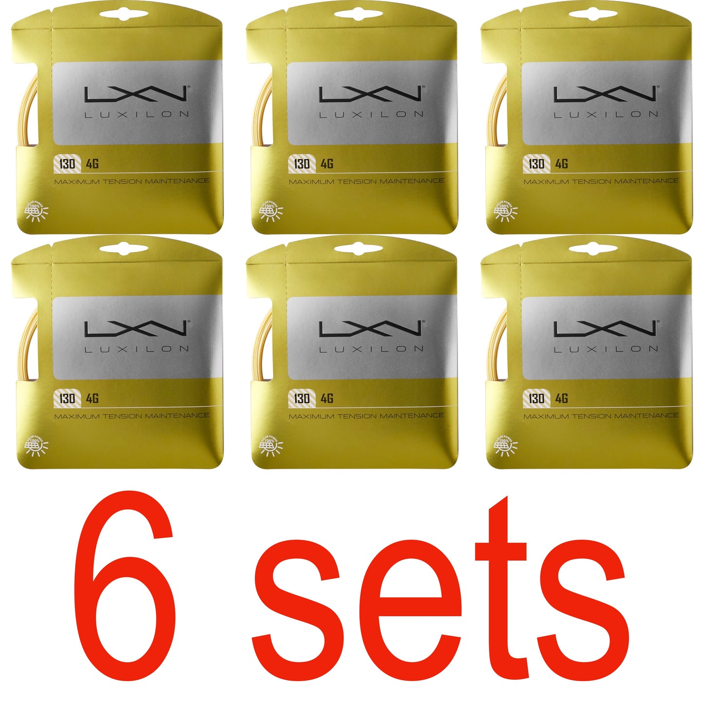 Luxilon 4G Gold Tennis String