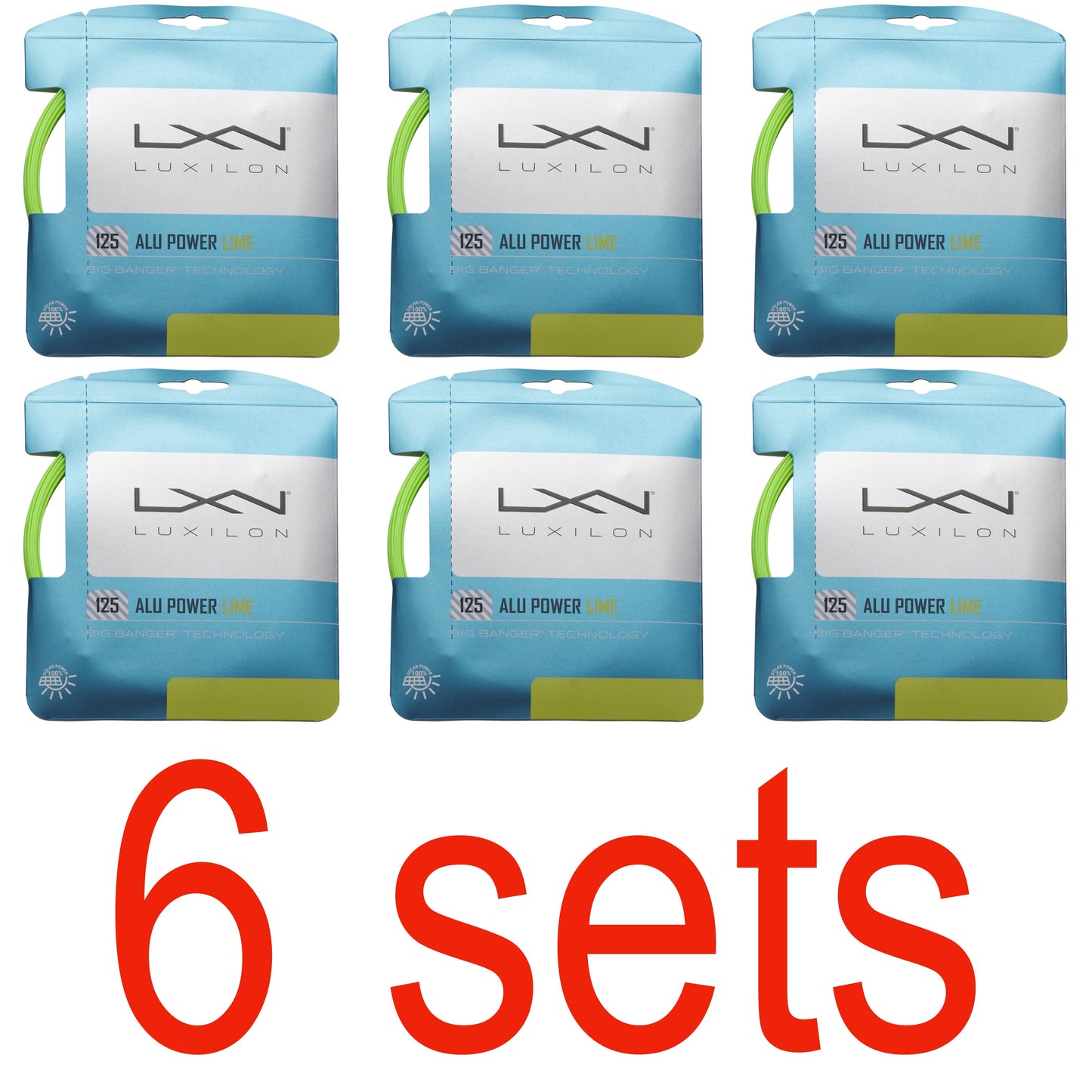 Luxilon ALU Power Lime Tennis String