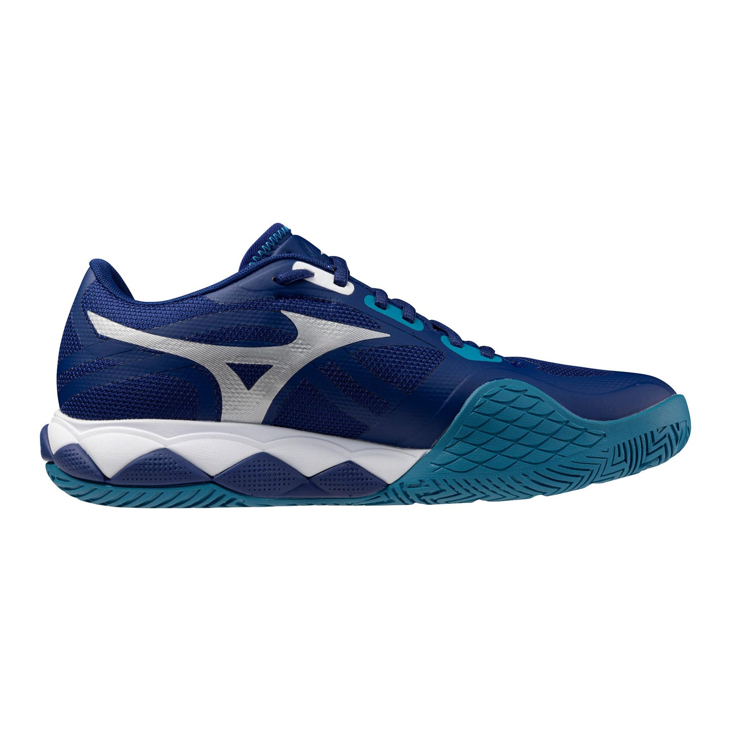 Mizuno Wave Enforce Tour Blue/White Men tennis shoes