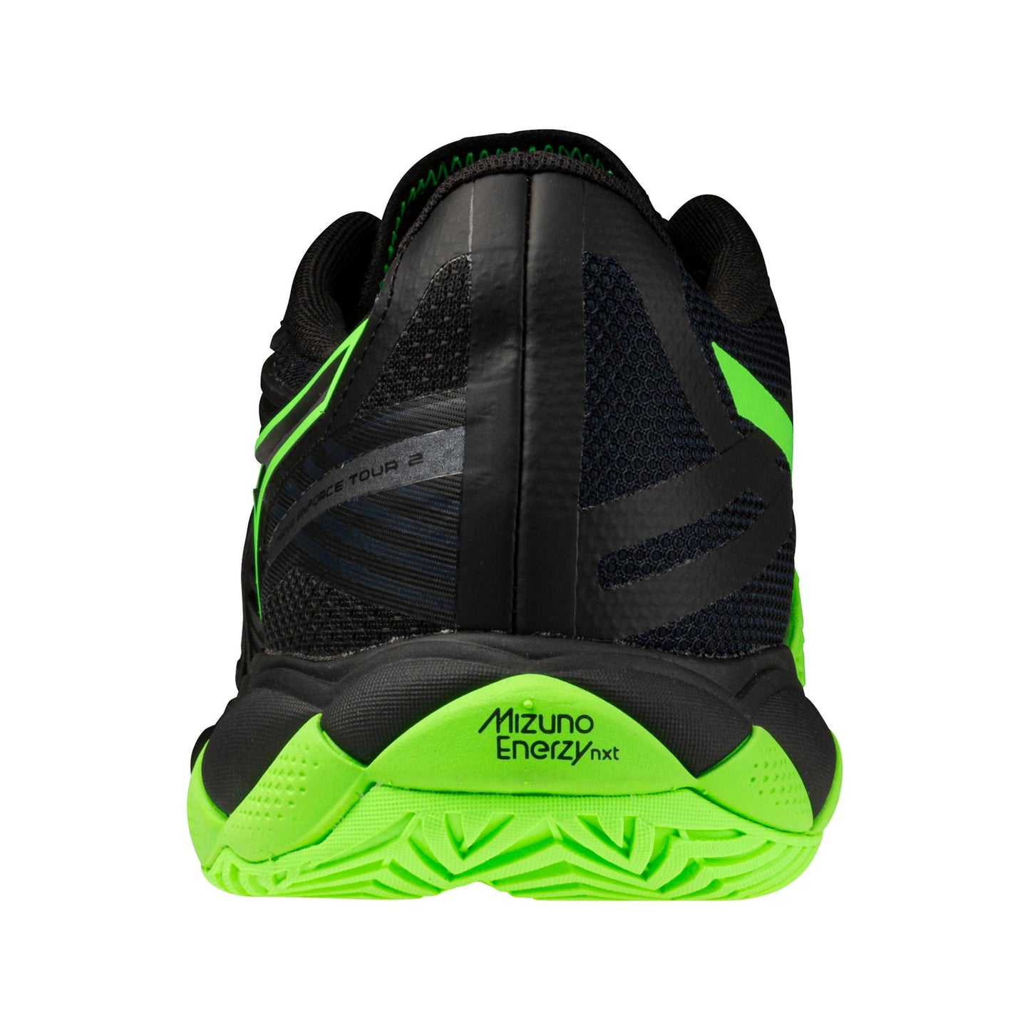 Mizuno Wave Enforce Tour 2 Black/Green Men tennis shoes 9049