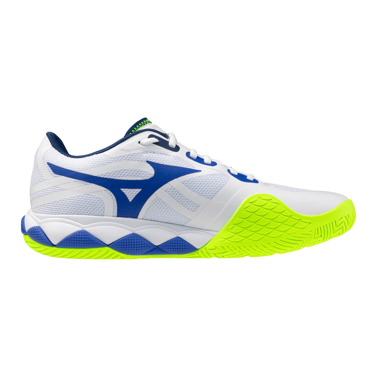 Mizuno Wave Enforce Tour 2 White/Blue Men tennis shoes 005B