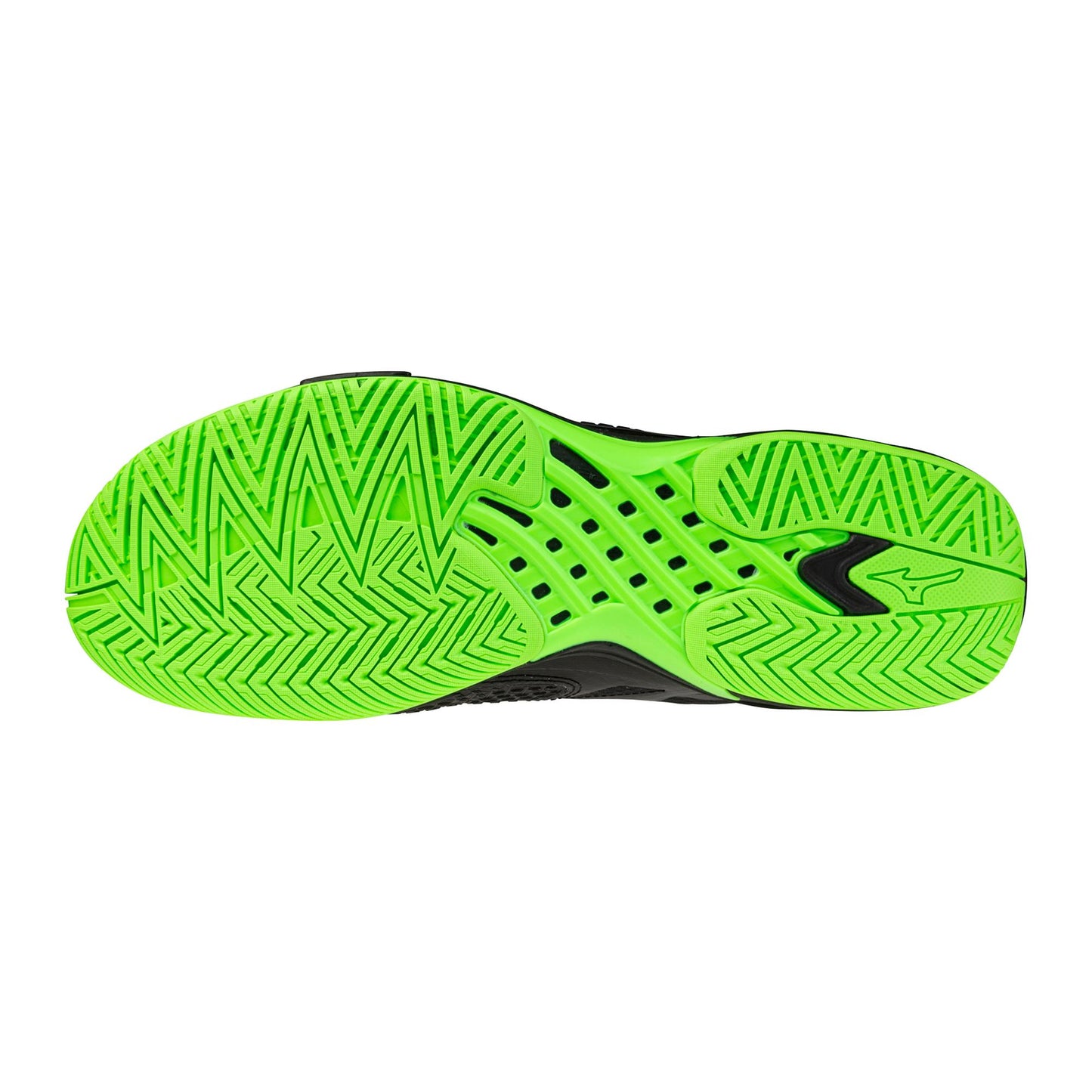 Mizuno Wave Exceed Tour 7 Black/Green Men tennis shoes 9049