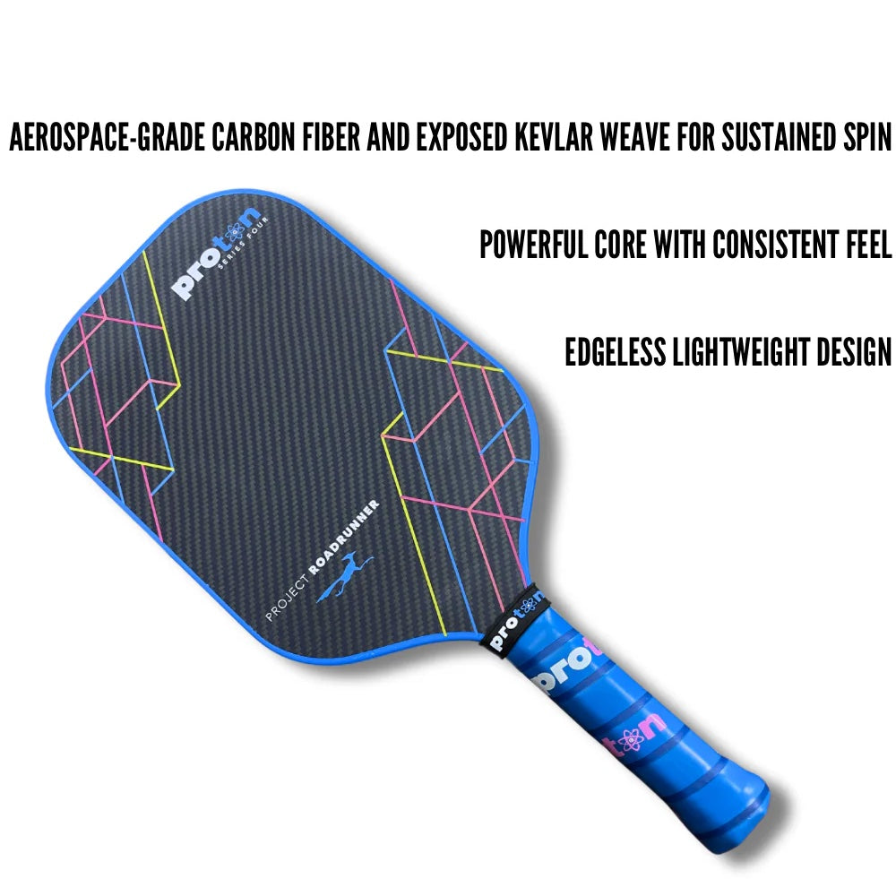 Proton Series Four Project Roadrunner Pickleball paddle