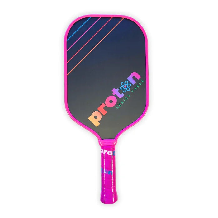 Proton Series Three Raw Carbon Pickleball paddle