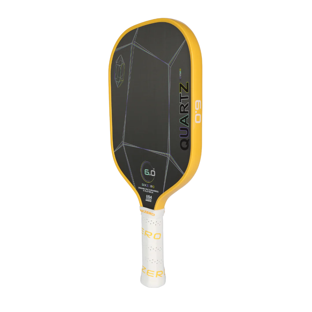 Six Zero Quartz 15mm Pickleball paddle