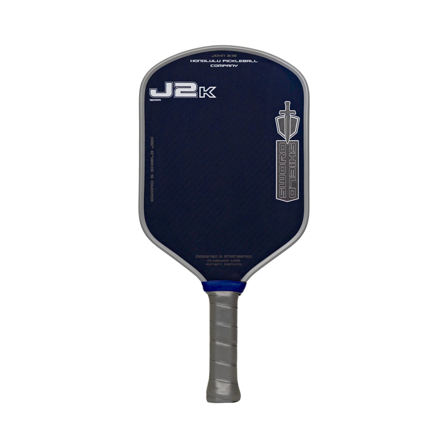 Honolulu Sword & Shield J2K Pickleball Paddle