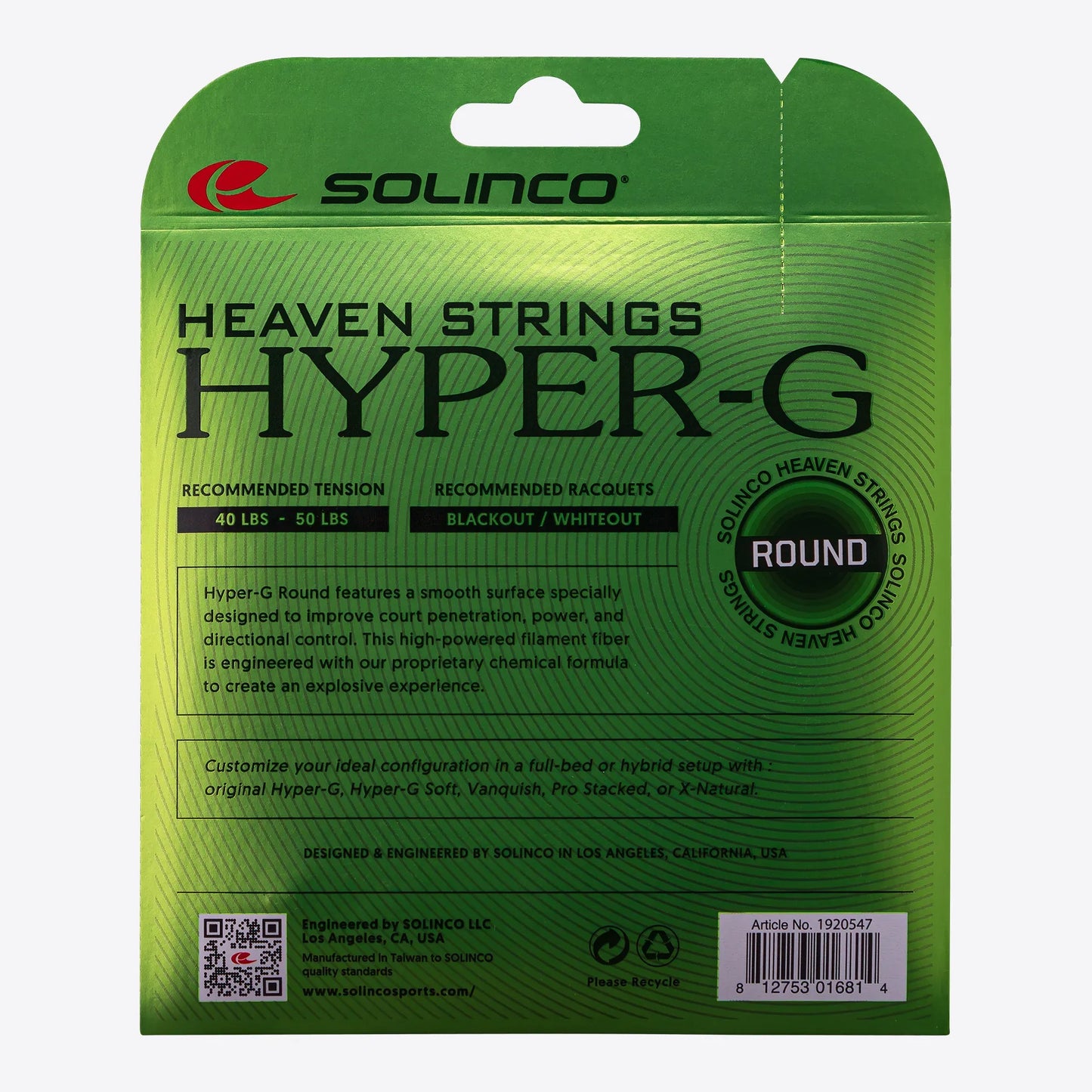 Solinco Hyper-G Round