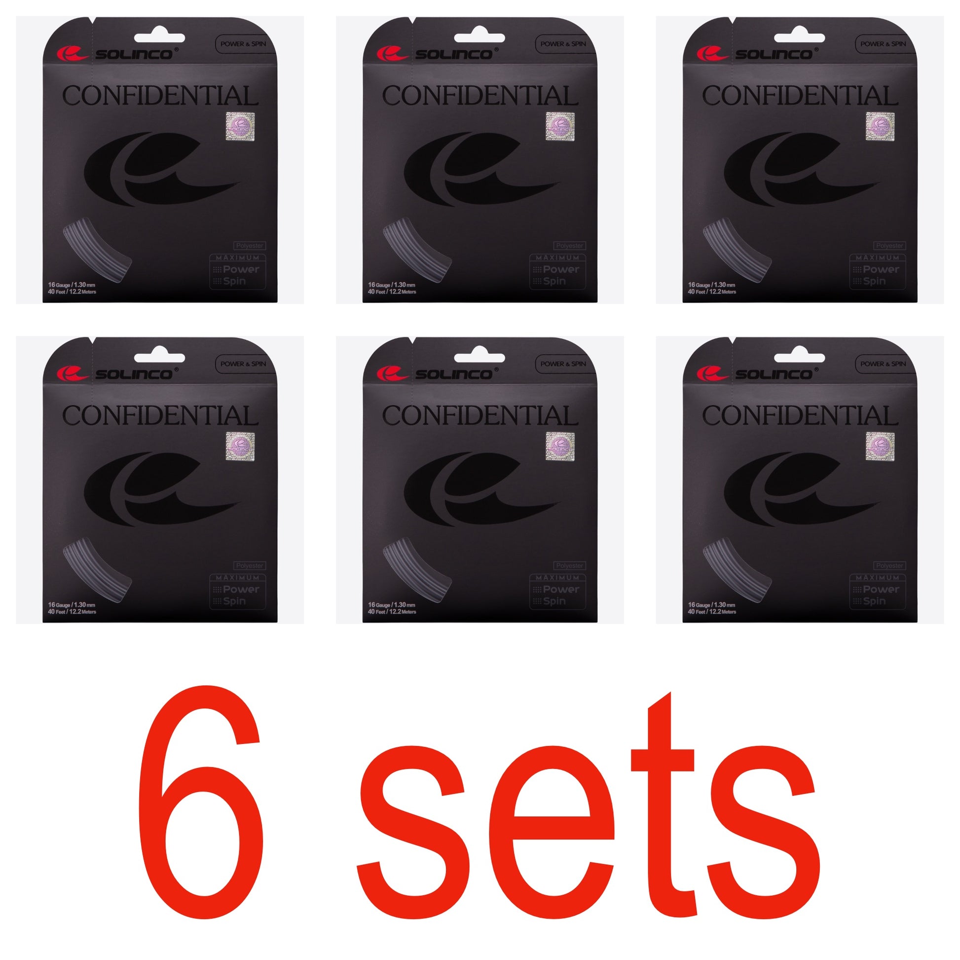 Solinco Confidential Tennis String - VuTennis.com