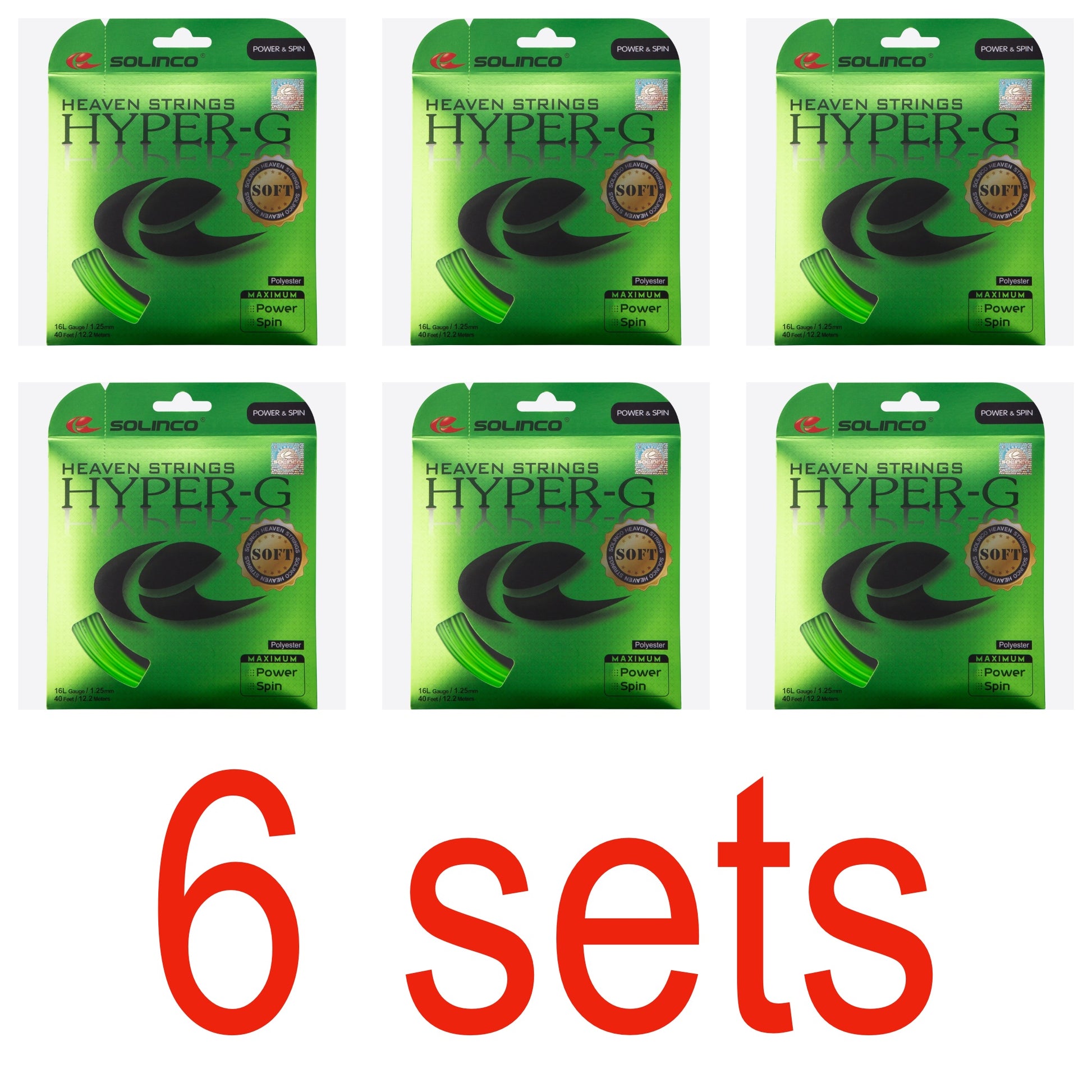 Solinco Hyper-G Soft Tennis String - VuTennis.com