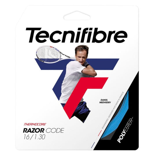 Tecnifibre Razor Code Tennis String - Blue