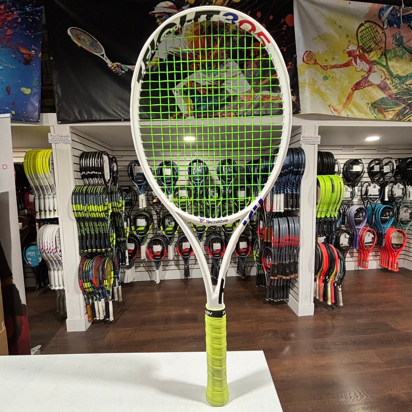 Tecnifibre T-Fight 305S gripsize 4 3/8 (Condition 8/10) 0826-7