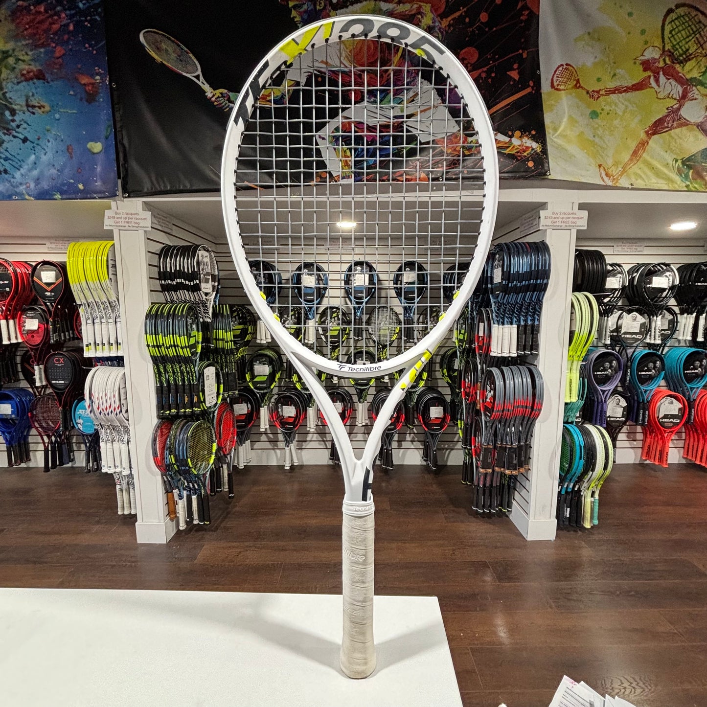Tecnifibre TF-X1 285 gripsize 4 1/4 (Condition 9/10) 0609-07