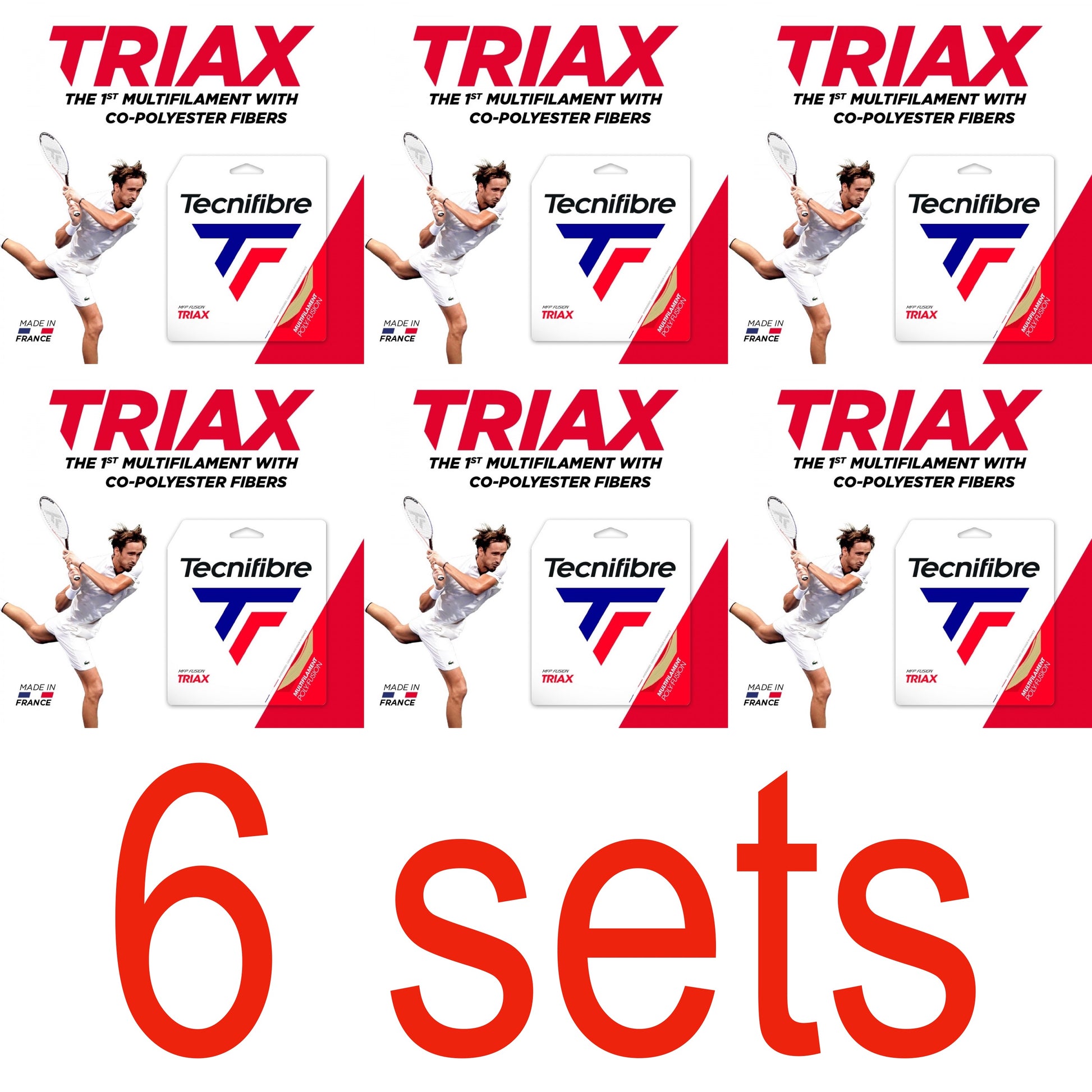 Tecnifibre Triax Tennis String - VuTennis.com