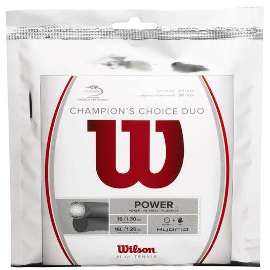 Wilson Champion Choice Hybrid Tennis String