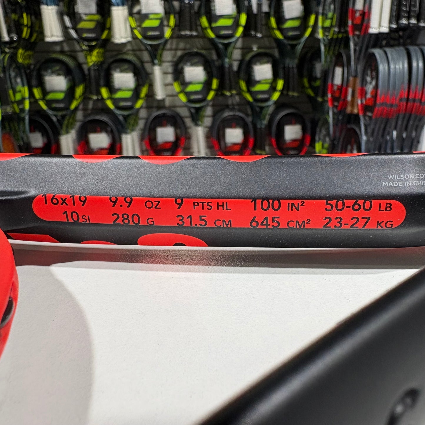 Wilson Clash 100L V3 gripsize 3/8 (condition 9.5/10) 0724-8