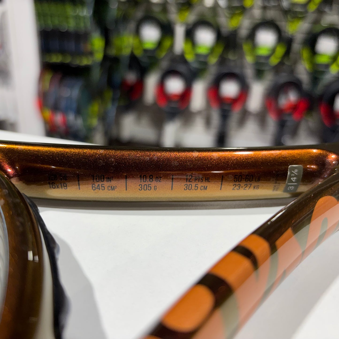 Wilson Pro Staff Six.One v14 gripsize 4 3/8 (Condition 9/10) 0429-02