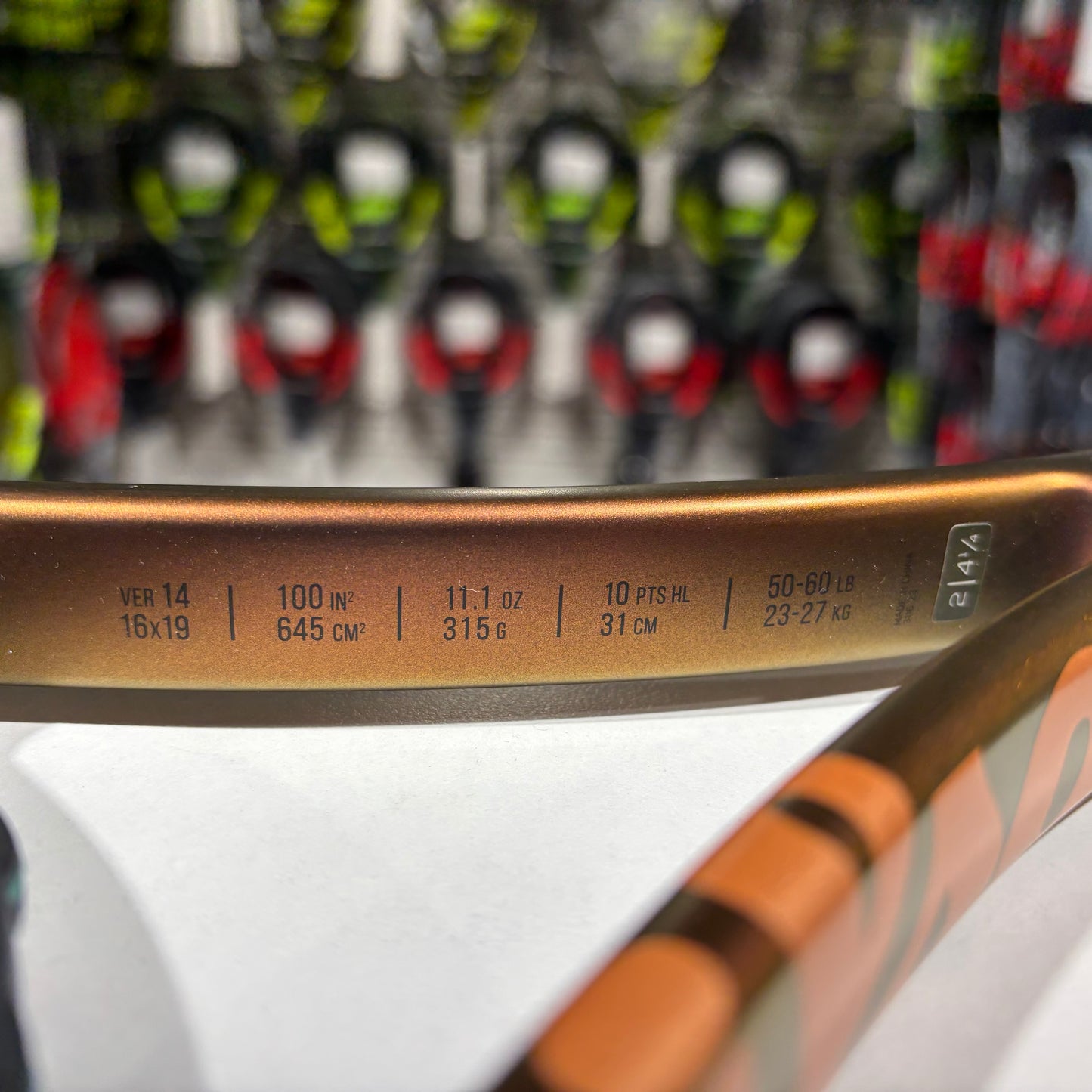 Wilson Pro Staff X v14 gripsize 4 1/4 (Condition 9/10) 0609-02