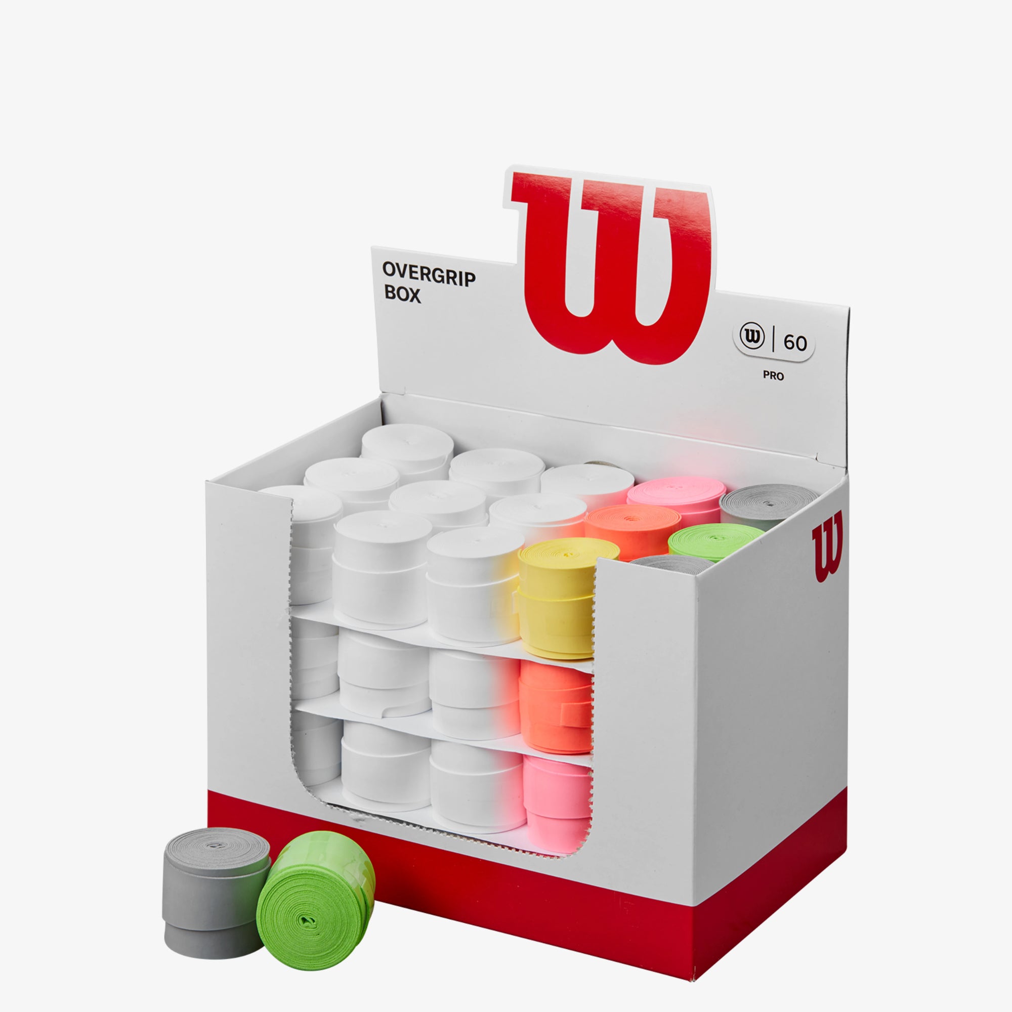 Wison Overgrip For Racket Wilson Pro overgrip 60 pack - Assorted – Racquetstore.com